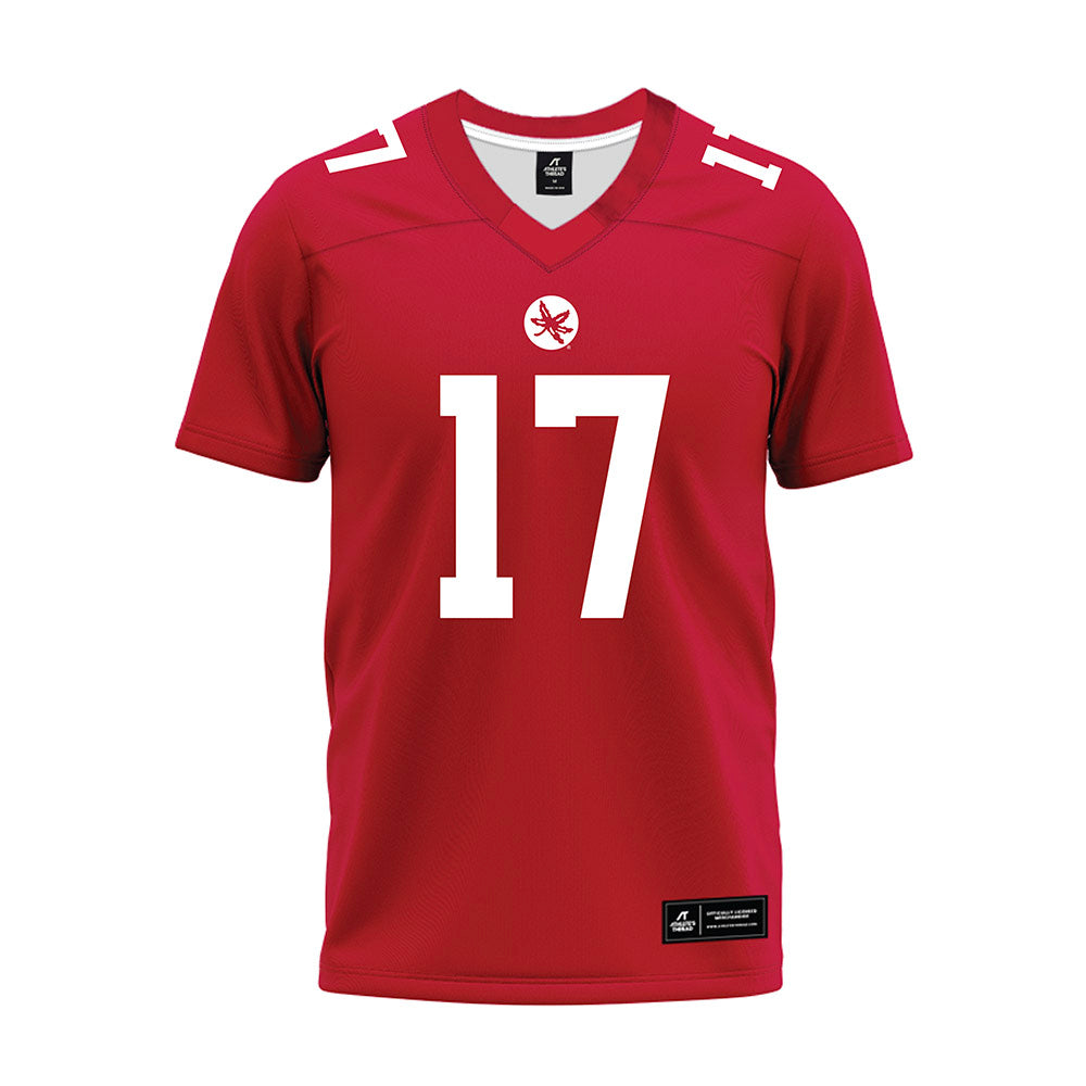 Ohio State - NCAA Football : Tarvos Alford - Premium Football Jersey-0
