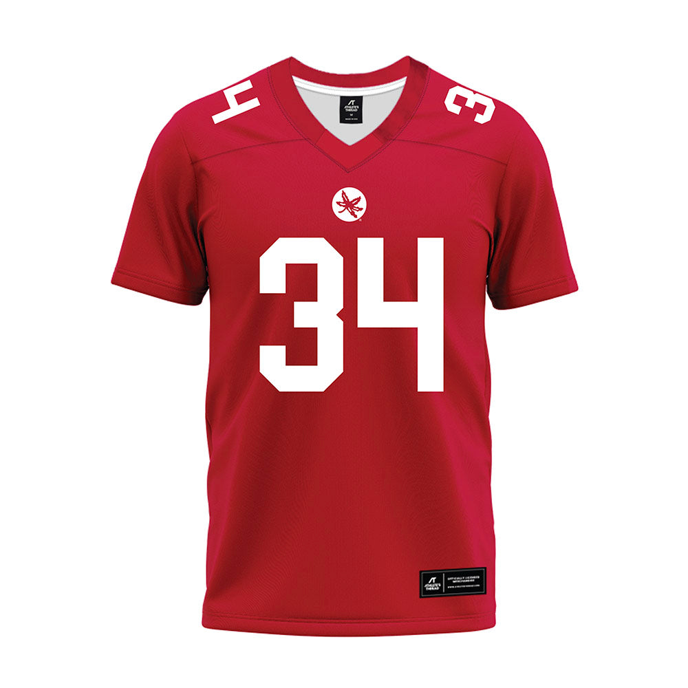 Ohio State - NCAA Football : Bukari Miles - Premium Football Jersey-0