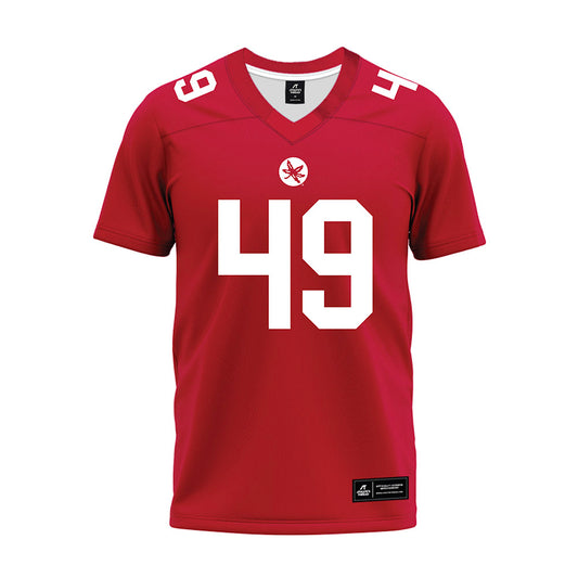 Ohio State - NCAA Football : Gavin Thobe - Premium Football Jersey-0