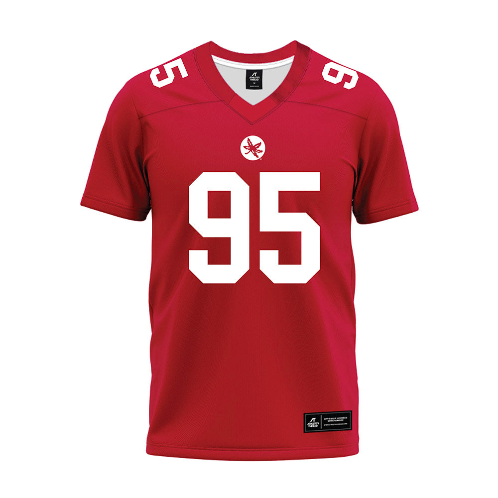 Ohio State - NCAA Football : Tywone Malone jr - Premium Football Jersey-0