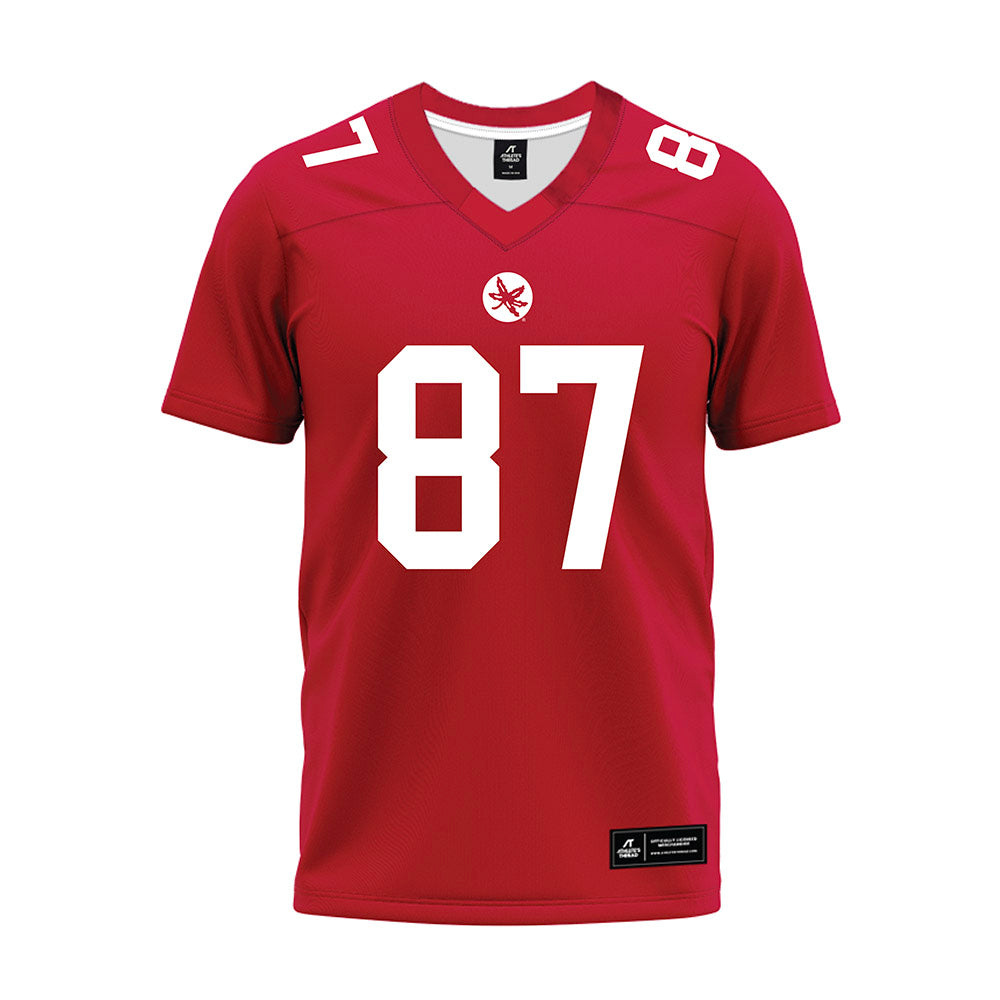 Ohio State - NCAA Football : Reis Stocksdale - Premium Football Jersey