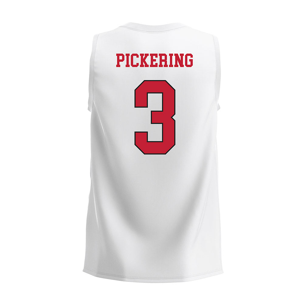 Ohio State - NCAA Men's Volleyball : Owen Pickering - White Volleyball Jersey