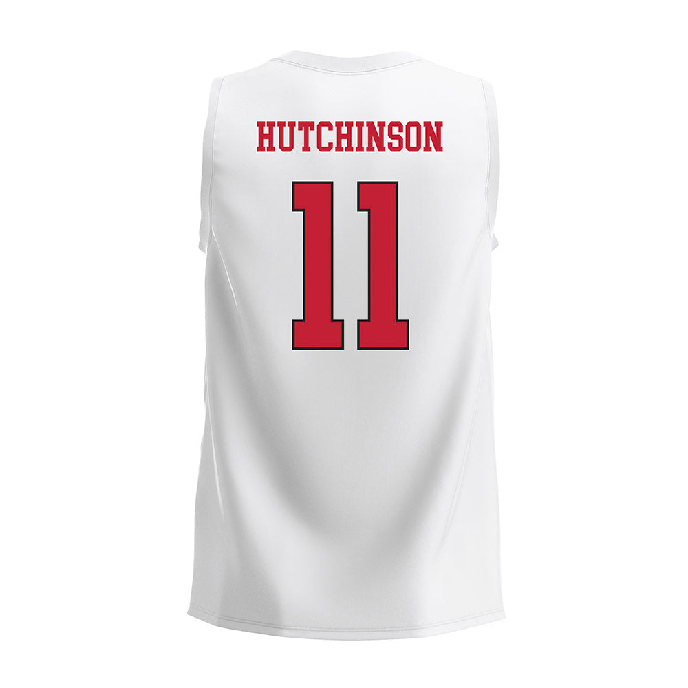 Ohio State - NCAA Men's Volleyball : Ben Hutchinson - White Volleyball Jersey