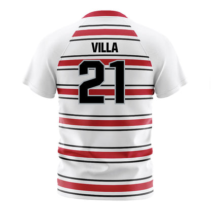 Ohio State - NCAA Men's Soccer : Tommaso Villa - Pin Stripe Soccer Jersey-1