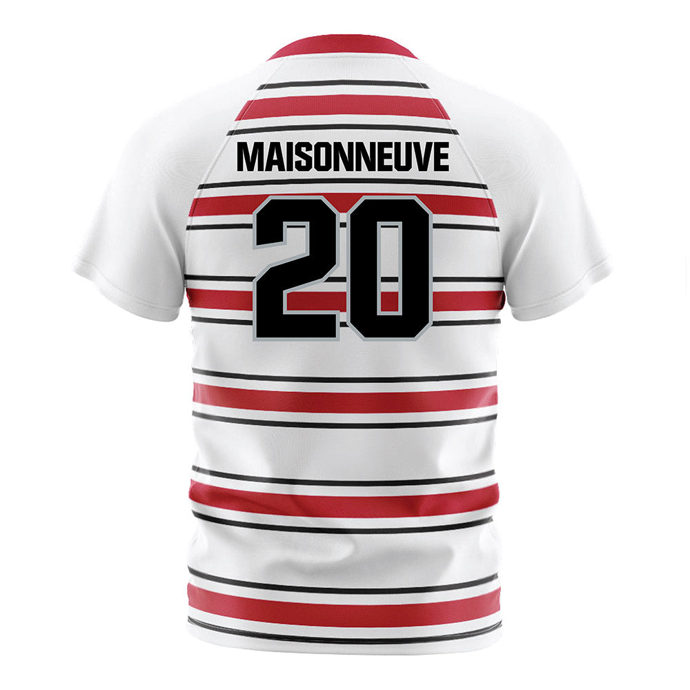 Ohio State - NCAA Men's Soccer : Jacob Maisonneuve - Pin Stripe Soccer Jersey