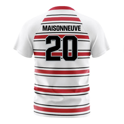 Ohio State - NCAA Men's Soccer : Jacob Maisonneuve - Pin Stripe Soccer Jersey