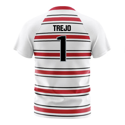 Ohio State - NCAA Men's Soccer : Maximiliano Trejo - Pin Stripe Soccer Jersey-1