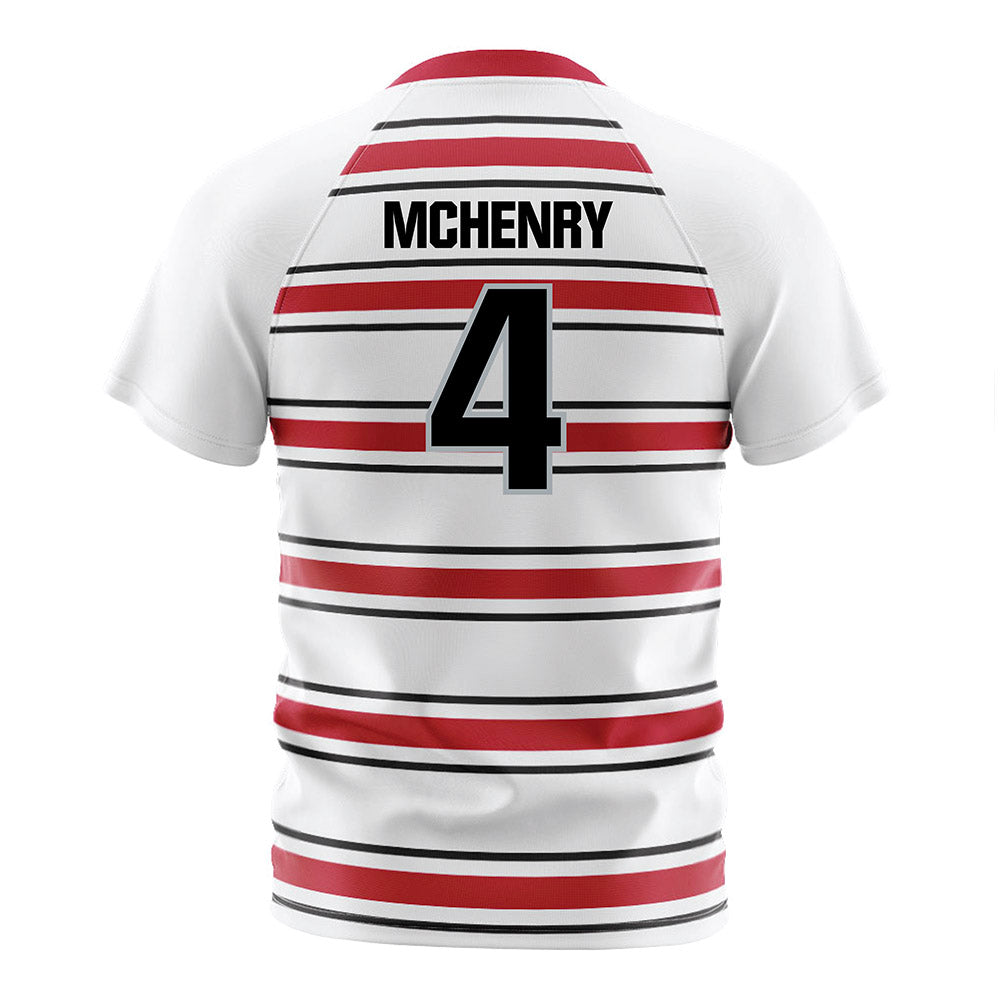 Ohio State - NCAA Men's Soccer : Nicholas McHenry - Pin Stripe Soccer Jersey