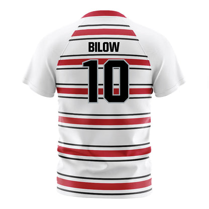 Ohio State - NCAA Men's Soccer : Ashton Bilow - Pin Stripe Soccer Jersey-1