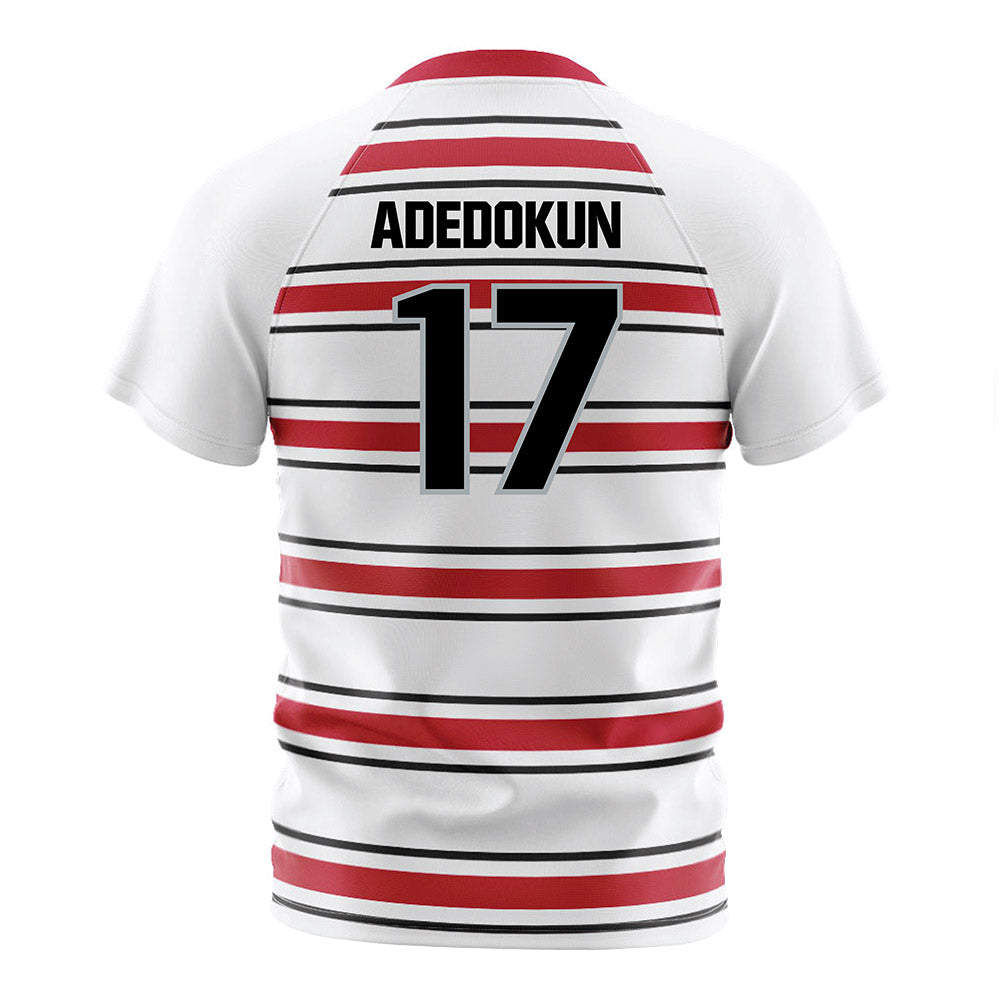 Ohio State - NCAA Men's Soccer : Michael Adedokun - Pin Stripe Soccer Jersey