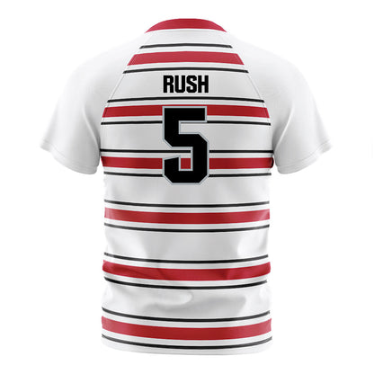 Ohio State - NCAA Men's Soccer : Johnny Rush - Pin Stripe Soccer Jersey-1