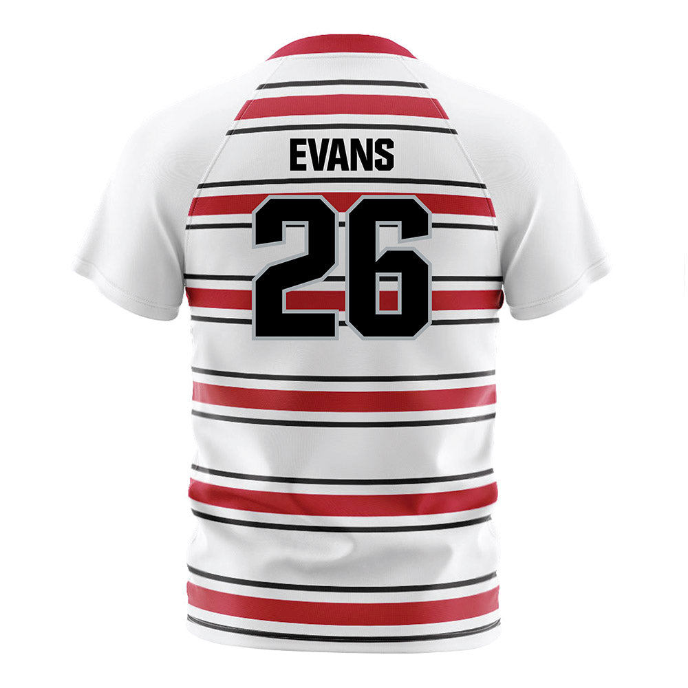 Ohio State - NCAA Men's Soccer : Cole Evans - Pin Stripe Soccer Jersey