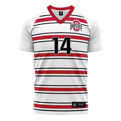 Ohio State - NCAA Men's Soccer : Nick Skubis - Pin Stripe Soccer Jersey