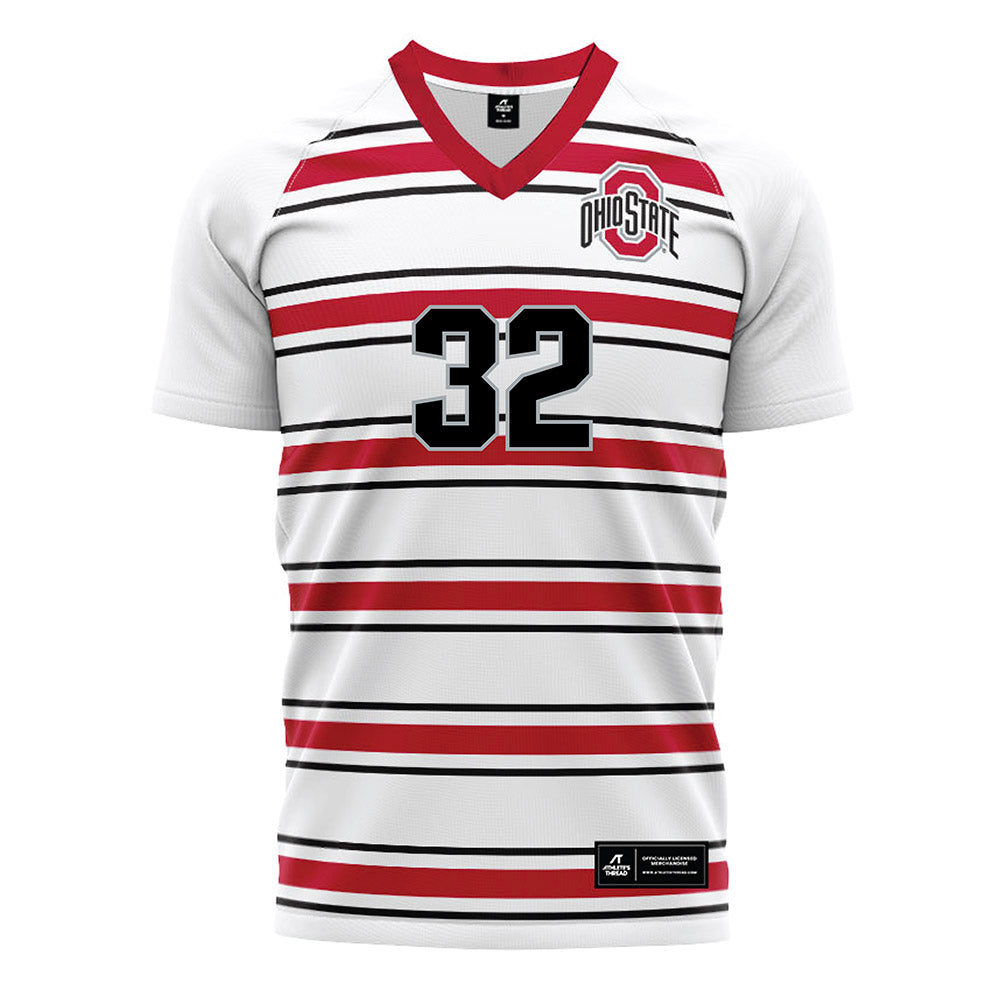 Ohio State - NCAA Men's Soccer : Patrick McLaughlin - Pin Stripe Soccer Jersey