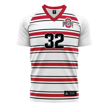 Ohio State - NCAA Men's Soccer : Patrick McLaughlin - Pin Stripe Soccer Jersey