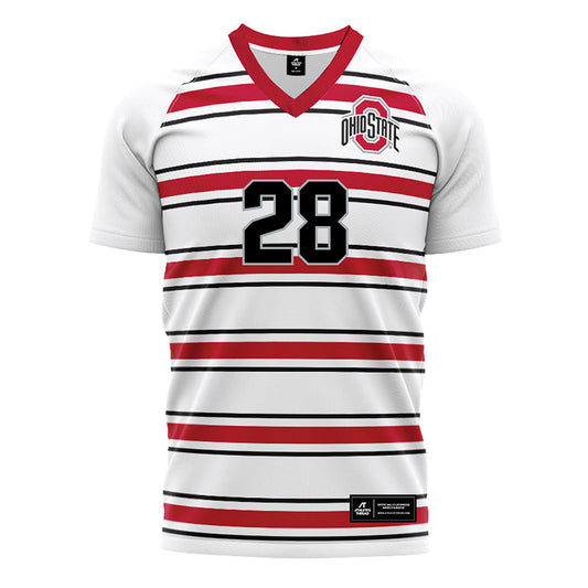 Ohio State - NCAA Men's Soccer : Luke Laramore - Pin Stripe Soccer Jersey