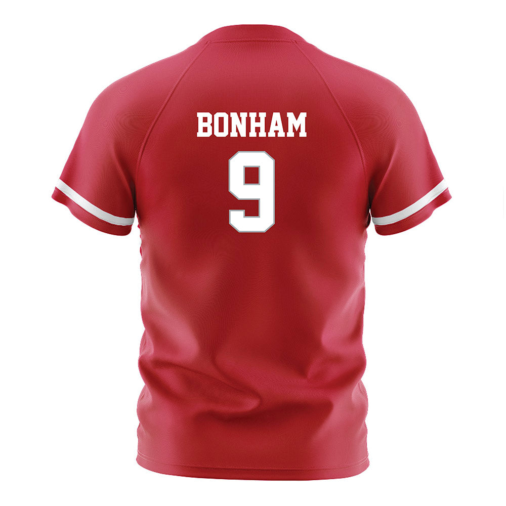 Ohio State - NCAA Women's Soccer : Jadin Bonham - Red Soccer Jersey-1