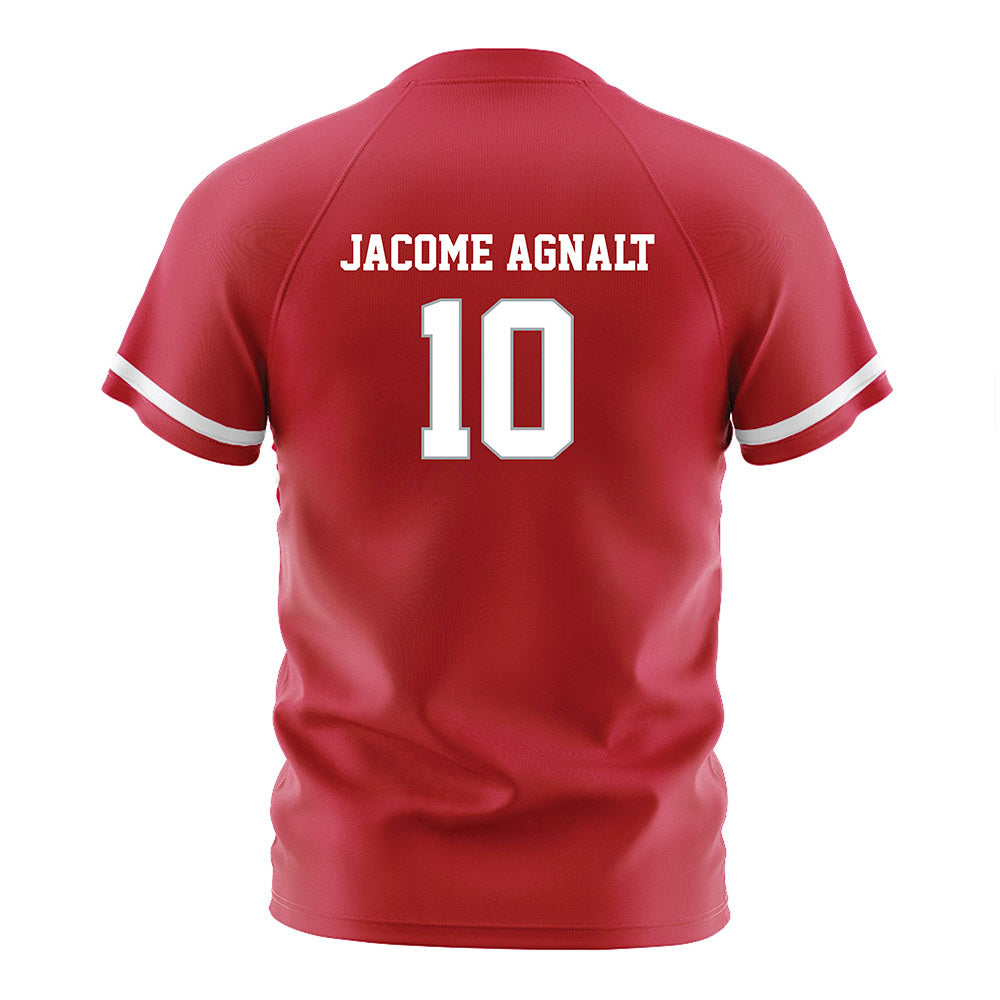 Ohio State - NCAA Women's Soccer : Arella Jacome Agnalt - Red Soccer Jersey