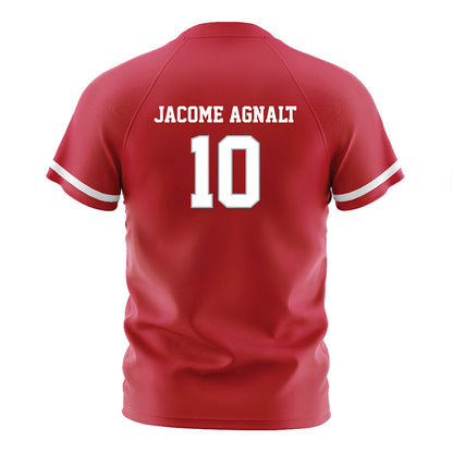 Ohio State - NCAA Women's Soccer : Arella Jacome Agnalt - Red Soccer Jersey