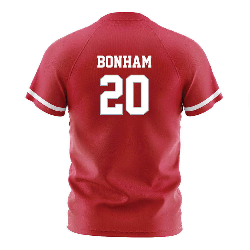 Ohio State - NCAA Women's Soccer : Jadin Bonham - Red Soccer Jersey-1