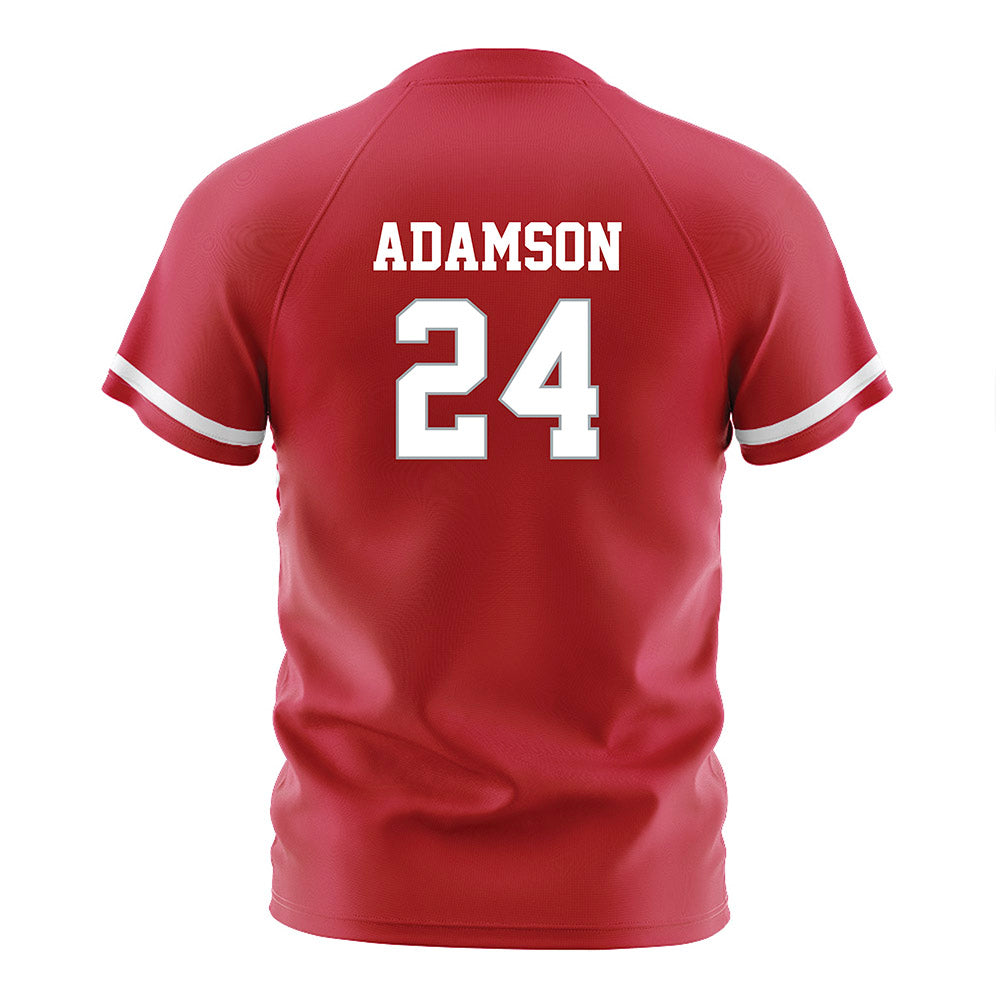 Ohio State - NCAA Women's Soccer : Tatum Adamson - Red Soccer Jersey-1