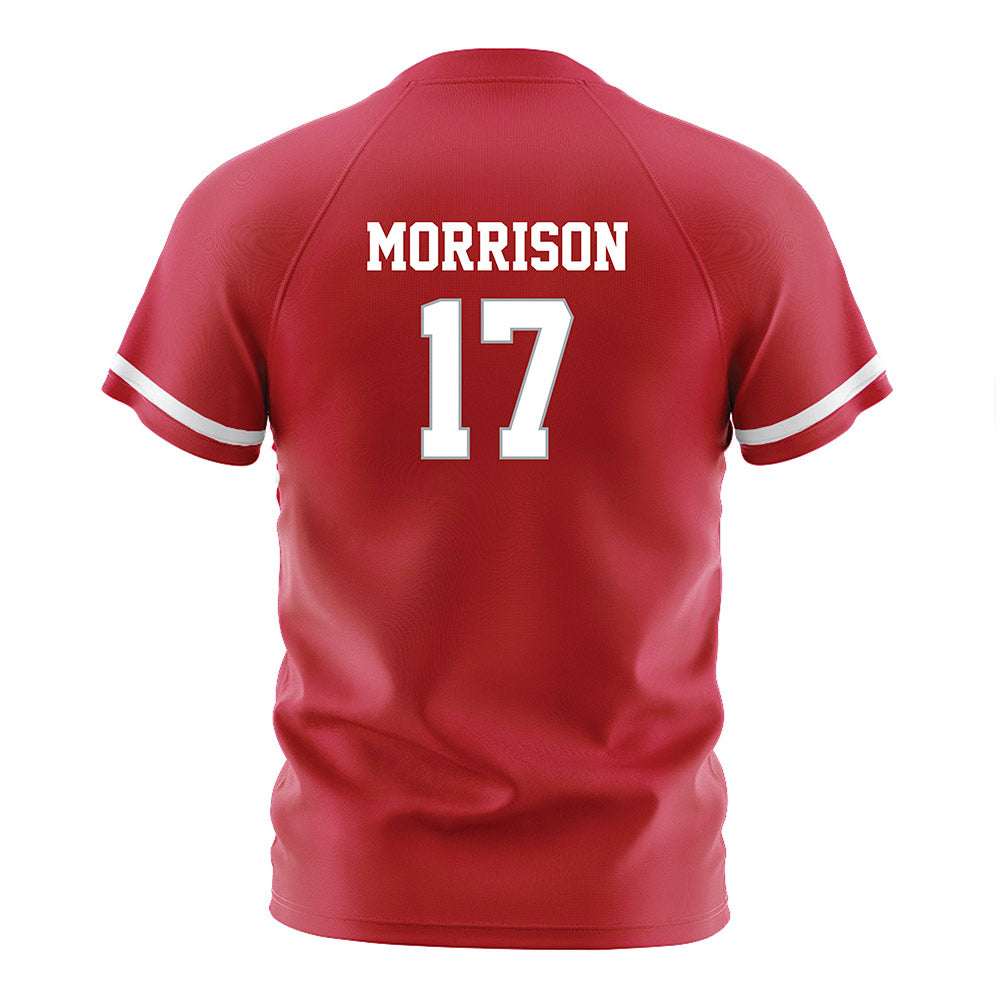 Ohio State - NCAA Women's Soccer : Maliyah Morrison - Red Soccer Jersey-1