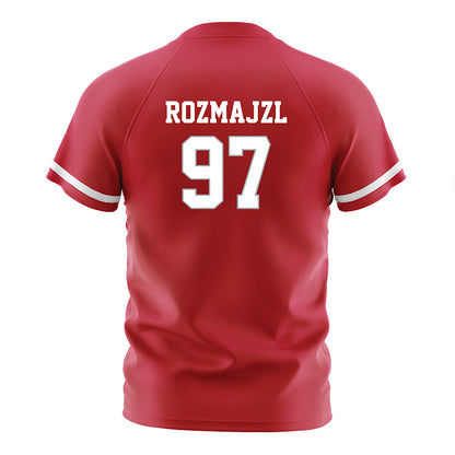 Ohio State - NCAA Women's Soccer : Elizabeth Rozmajzl - Red Soccer Jersey-1