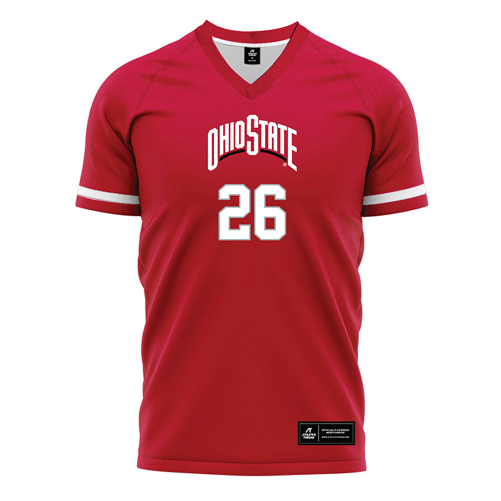 Ohio State - NCAA Women's Soccer : Sophia Louder - Red Soccer Jersey