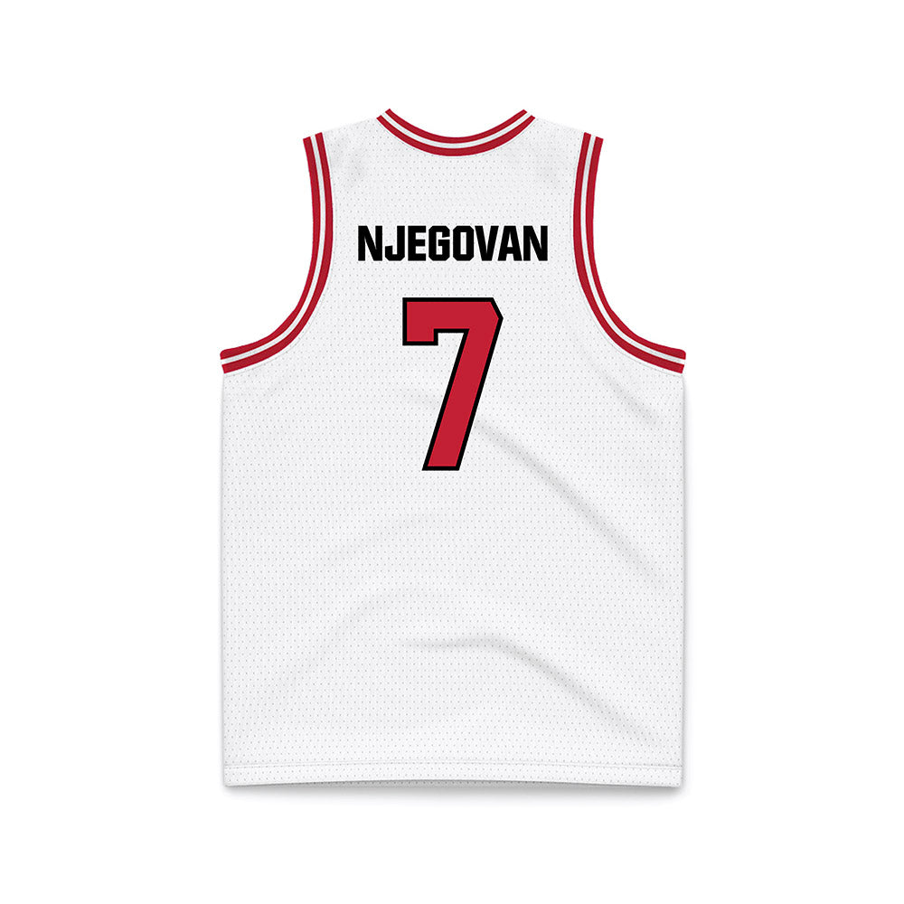 Ohio State - NCAA Men's Basketball : Ivan Njegovan - Basketball Jersey-1