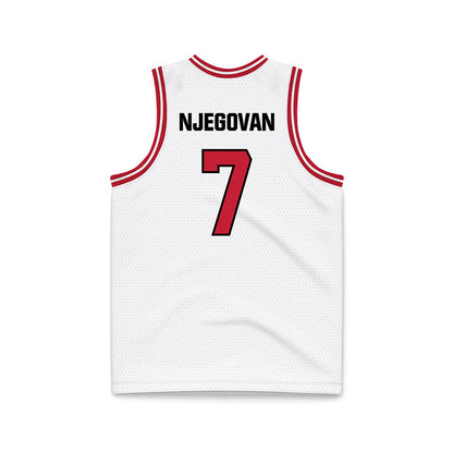 Ohio State - NCAA Men's Basketball : Ivan Njegovan - Basketball Jersey-1