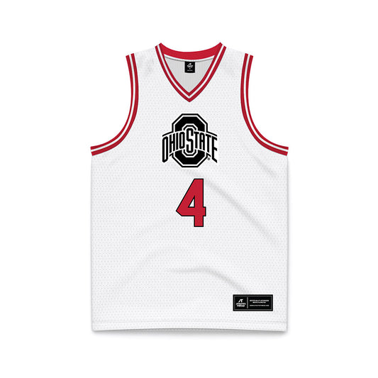 Ohio State - NCAA Men's Basketball : Aaron Bradshaw - Basketball Jersey-0