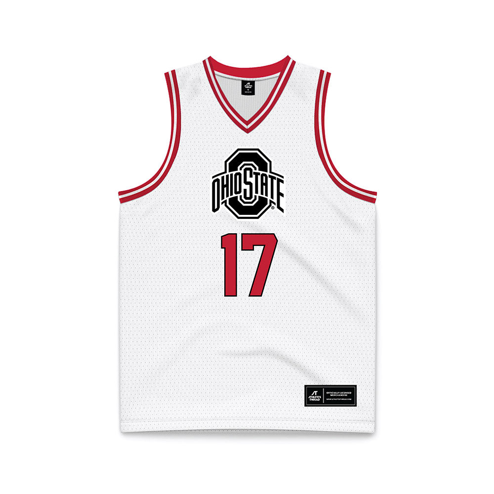 Ohio State - NCAA Men's Basketball : Joshua Ojianwuna - Basketball Jersey-0