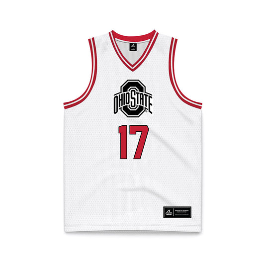 Ohio State - NCAA Men's Basketball : Joshua Ojianwuna - Basketball Jersey-0