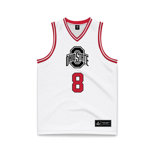 Ohio State - NCAA Men's Basketball : Micah Parrish - Basketball Jersey-0