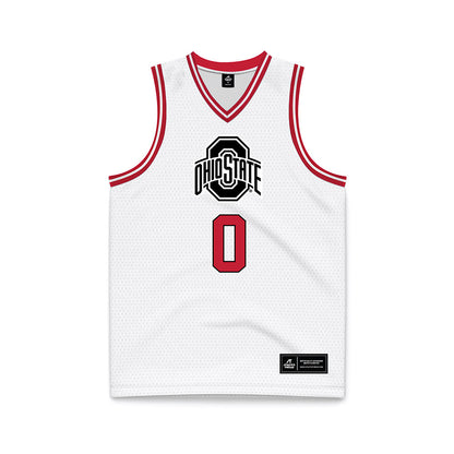 Ohio State - NCAA Men's Basketball : John Mobley Jr - Basketball Jersey-0