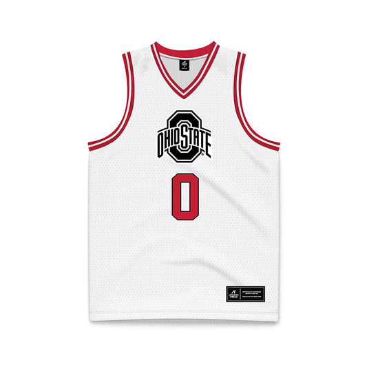 Ohio State - NCAA Men's Basketball : John Mobley Jr - Basketball Jersey-0