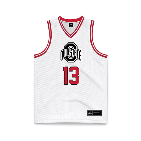 Ohio State - NCAA Men's Basketball : Christoph Tilly - Basketball Jersey-0