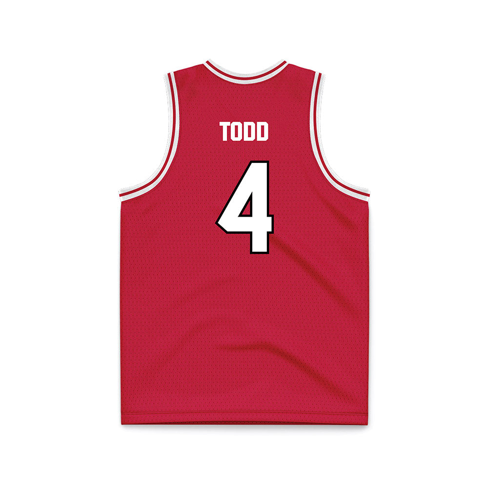 Ohio State - NCAA Women's Basketball : Tyana Todd - Basketball Jersey-1
