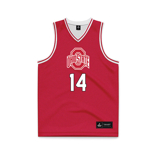 Ohio State - NCAA Women's Basketball : Ella Hobbs - Basketball Jersey