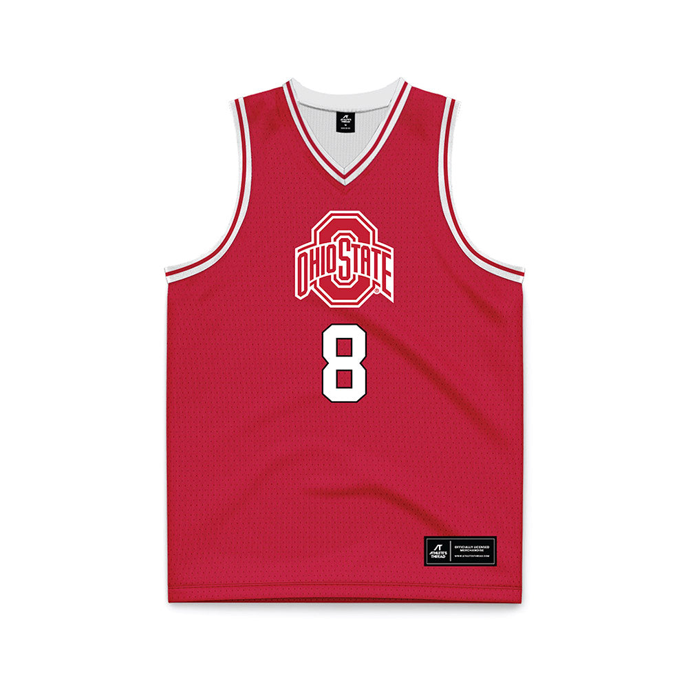 Ohio State - NCAA Women's Basketball : Bryn Martin - Basketball Jersey-0