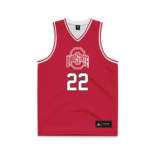 Ohio State - NCAA Women's Basketball : Eboni Walker - Basketball Jersey