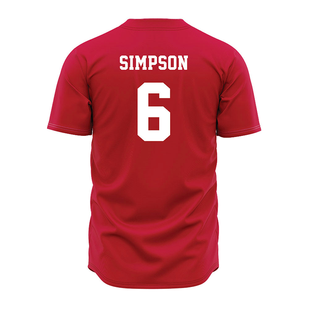 Ohio State - NCAA Baseball : Maddix Simpson - Jersey-1