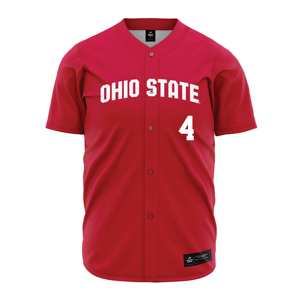 Ohio State - NCAA Baseball : Alex Bemis - Jersey-0
