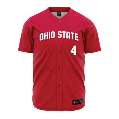 Ohio State - NCAA Baseball : Alex Bemis - Jersey-0