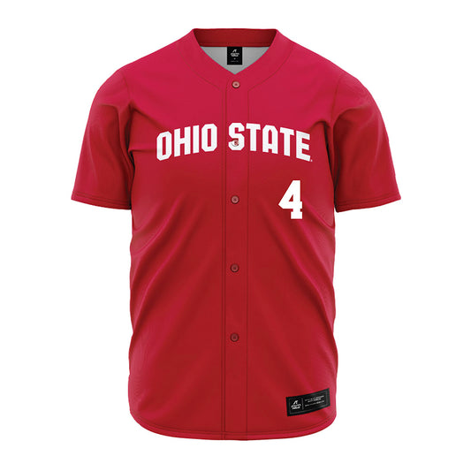 Ohio State - NCAA Baseball : Reggie Bussey - Jersey-0