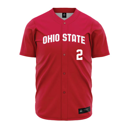 Ohio State - NCAA Baseball : Trey Lipsey - Jersey-0