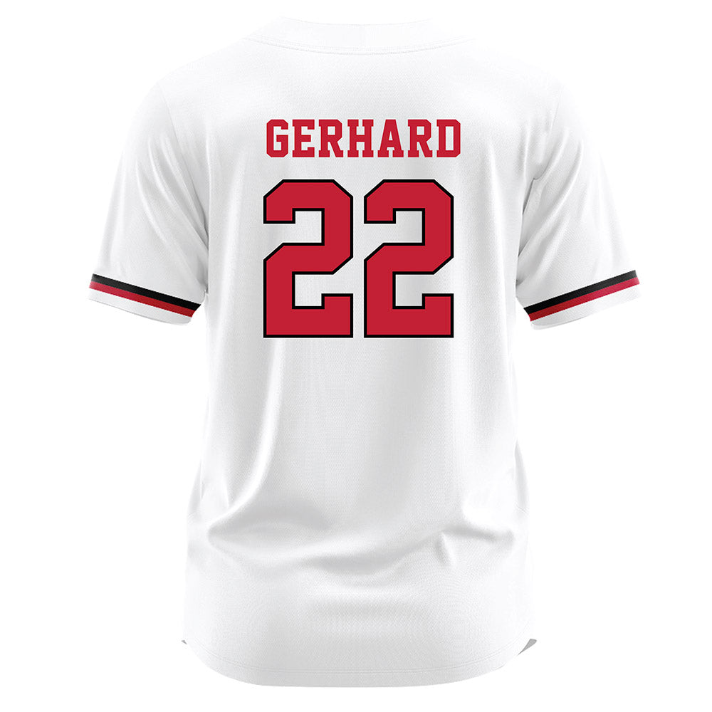 Ohio State - NCAA Softball : Layna Gerhard - White Jersey