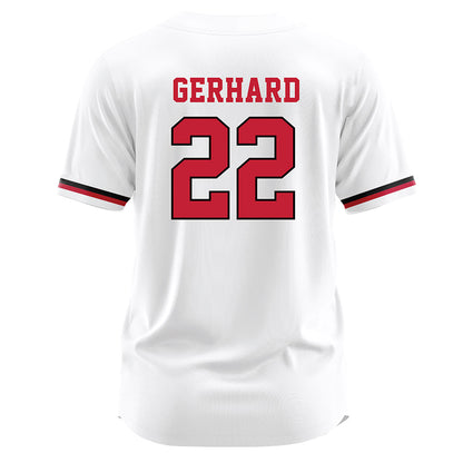 Ohio State - NCAA Softball : Layna Gerhard - White Jersey