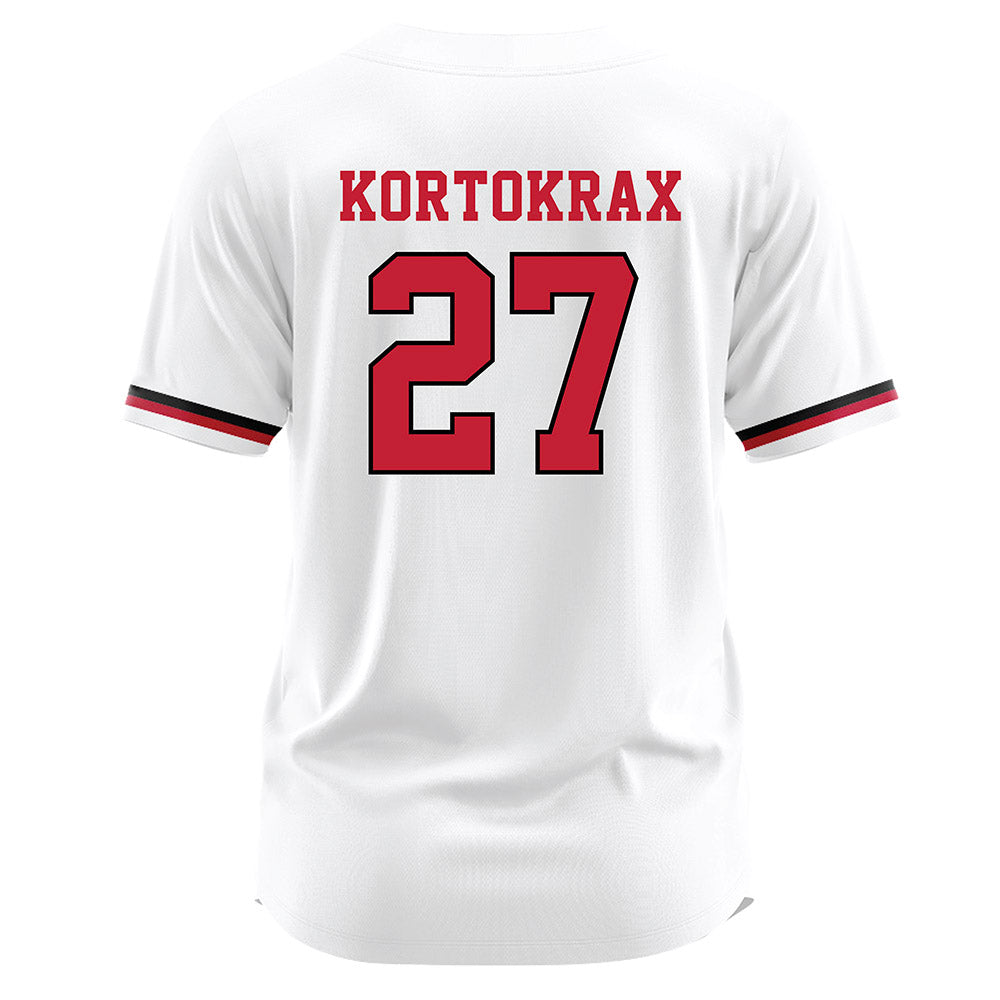 Ohio State - NCAA Softball : Kami Kortokrax - White Jersey