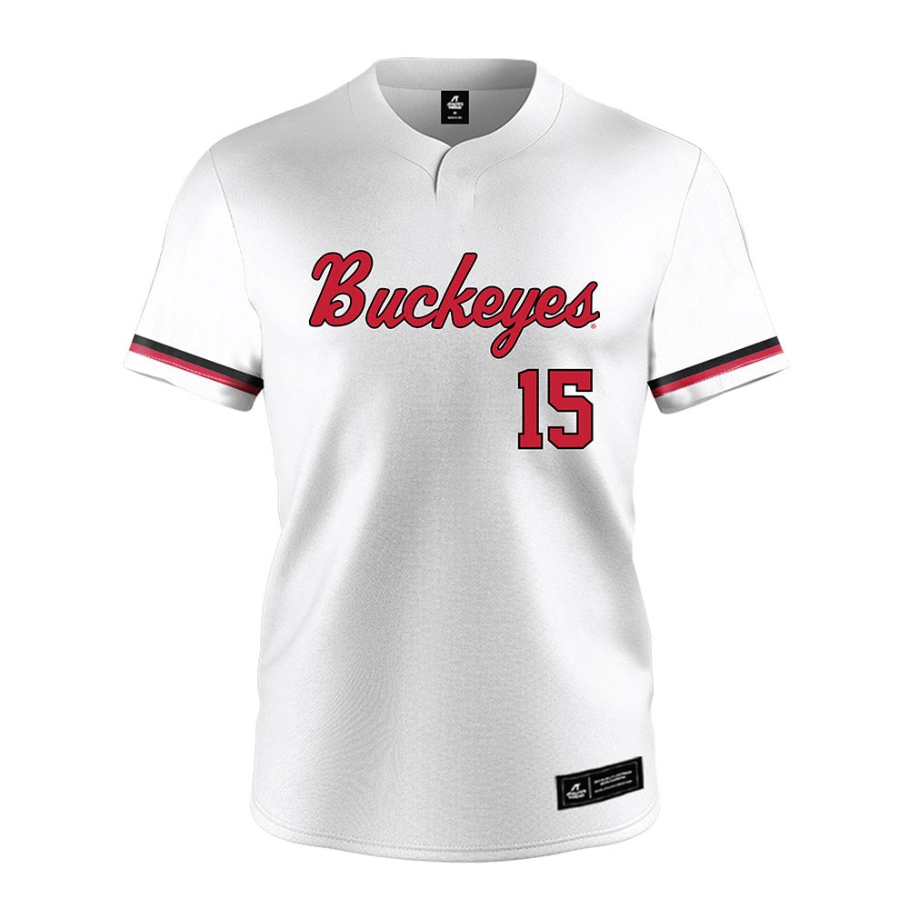 Ohio State - NCAA Softball : Emma Tolley - White Jersey